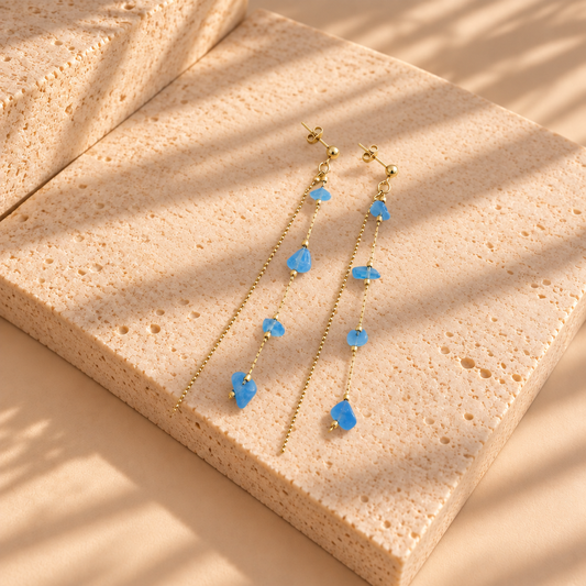 Naima - Pendientes - Acero inoxidable