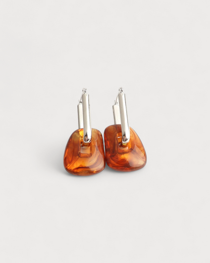 Elana - Pendientes - Acero inoxidable