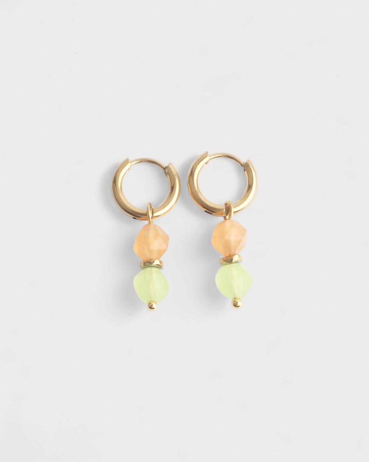 Chloé - Pendientes - Piedra natural - Acero inoxidable