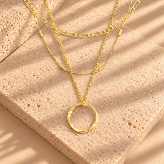 Collar Multicapa | Oro