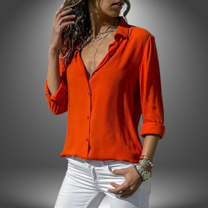 Valeria | Blusa clásica con botones