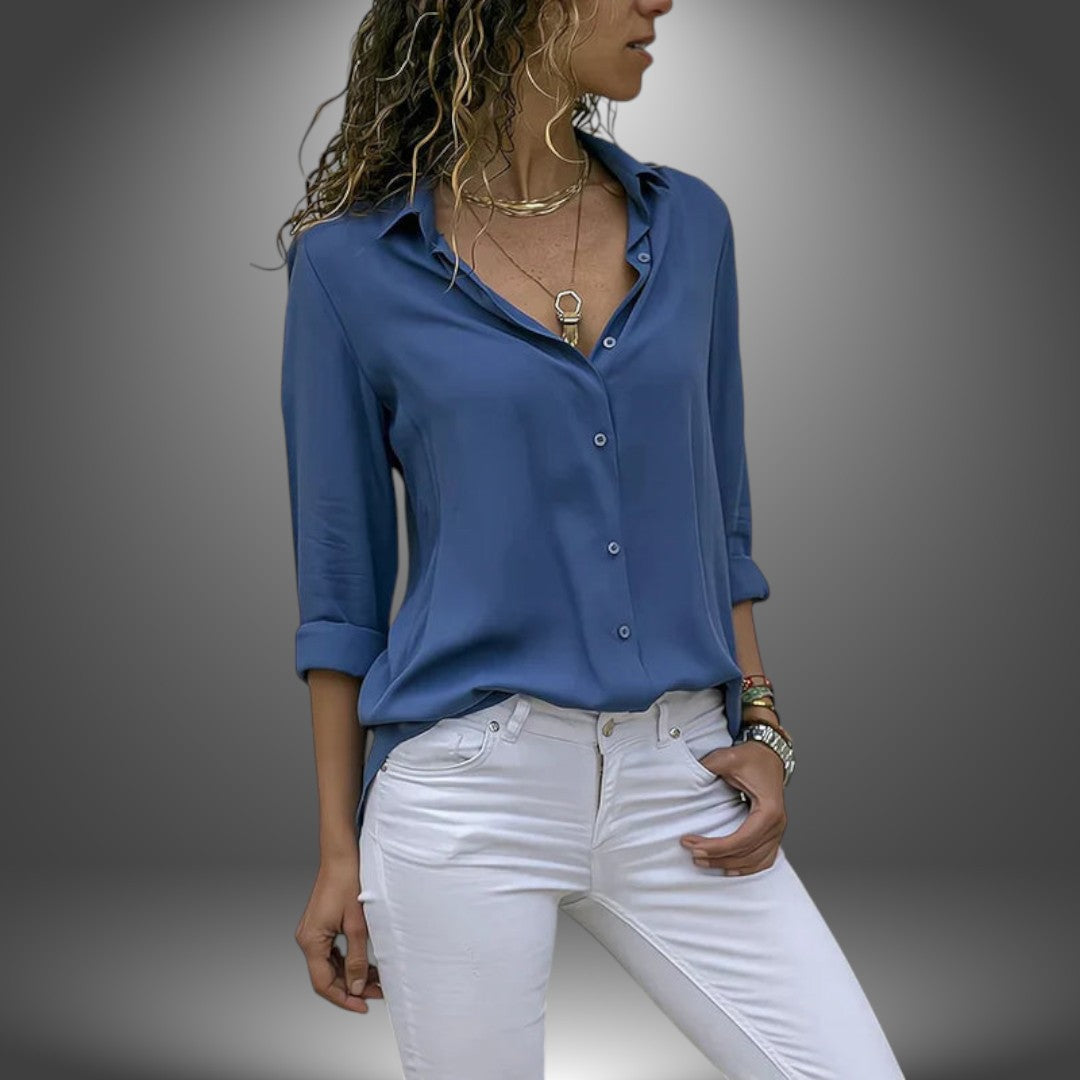 Valeria | Blusa clásica con botones
