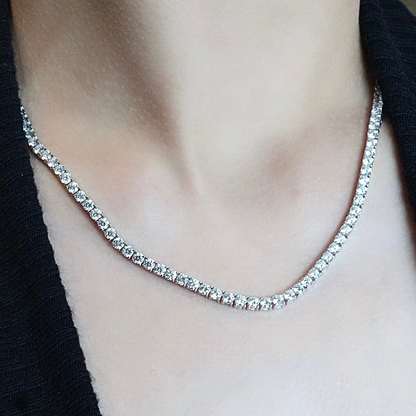 Collar Tennis Brillante | Oro