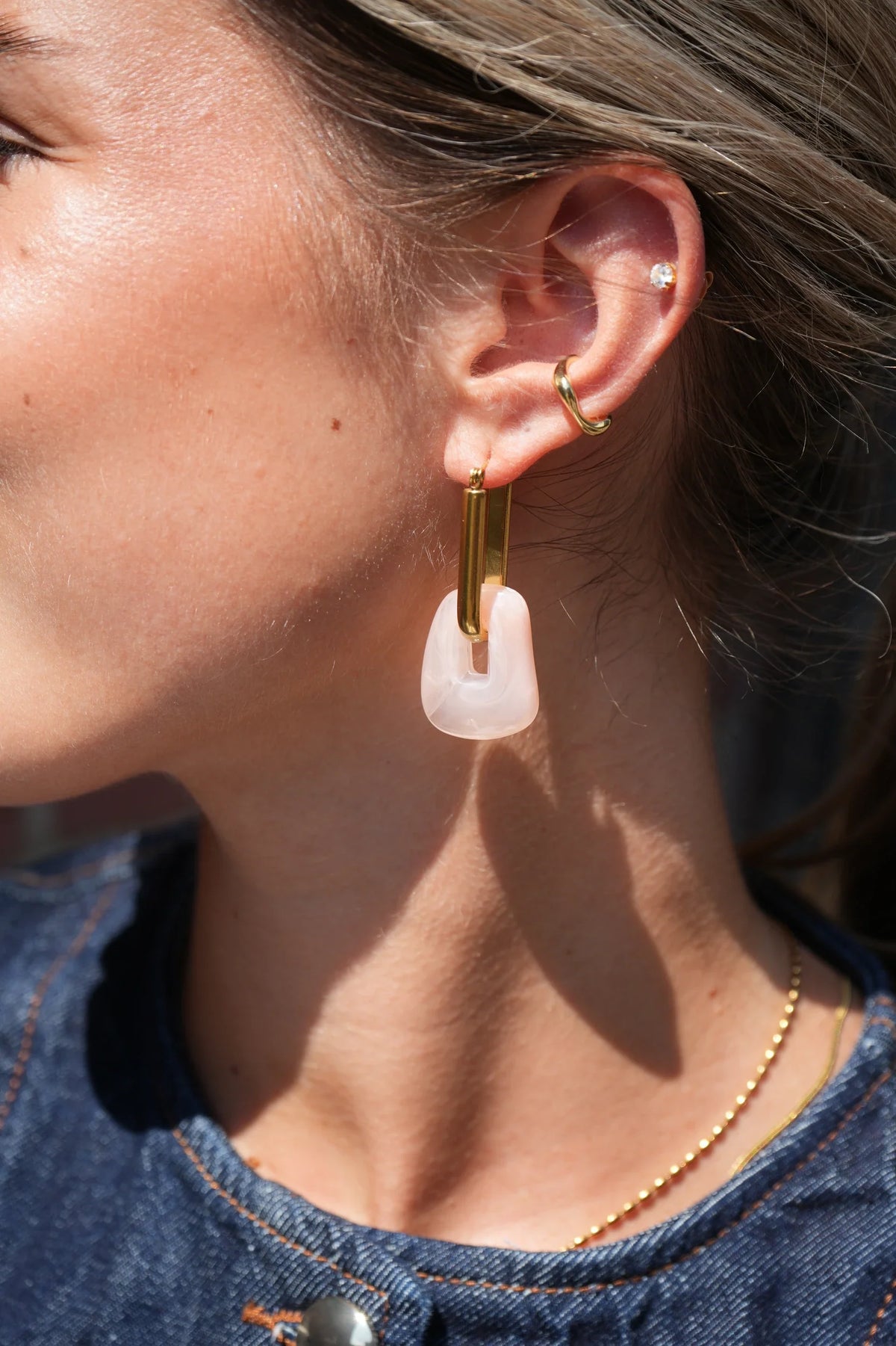 Elana - Pendientes - Acero inoxidable