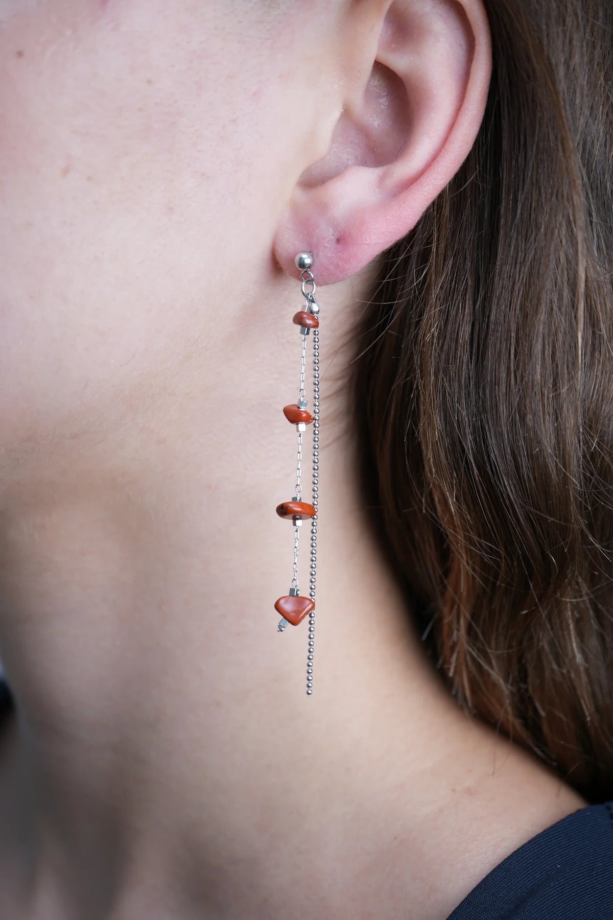 Naima - Pendientes - Acero inoxidable