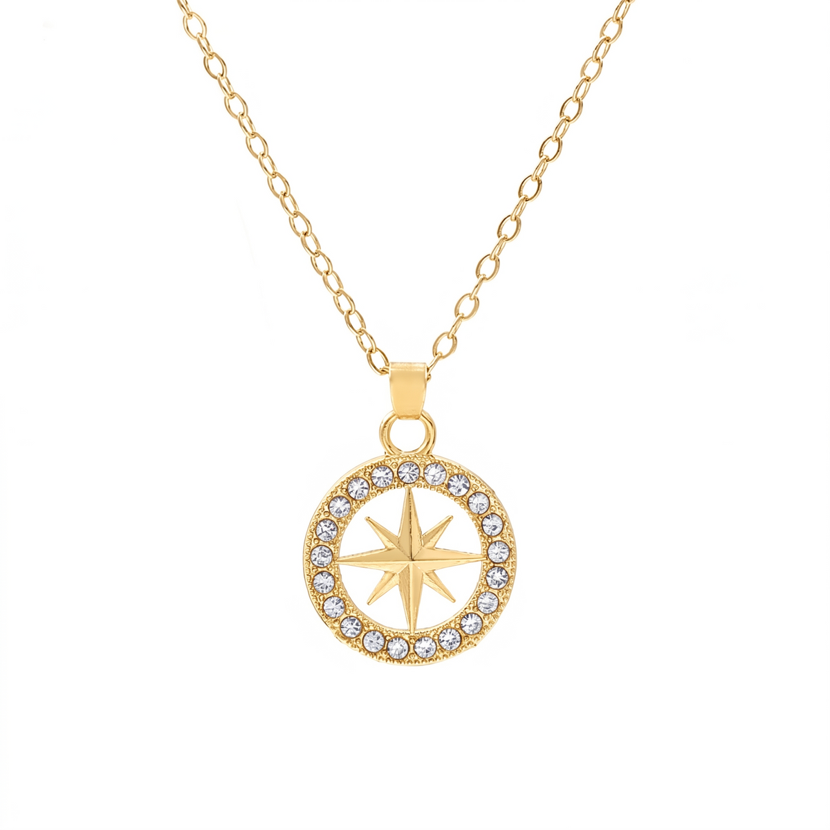 Collar con Colgante Estrella del Norte | Oro