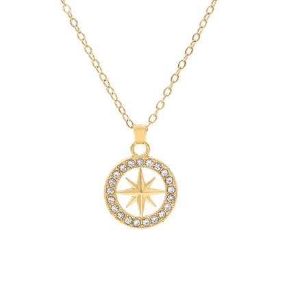 Collar con Colgante Estrella del Norte | Oro