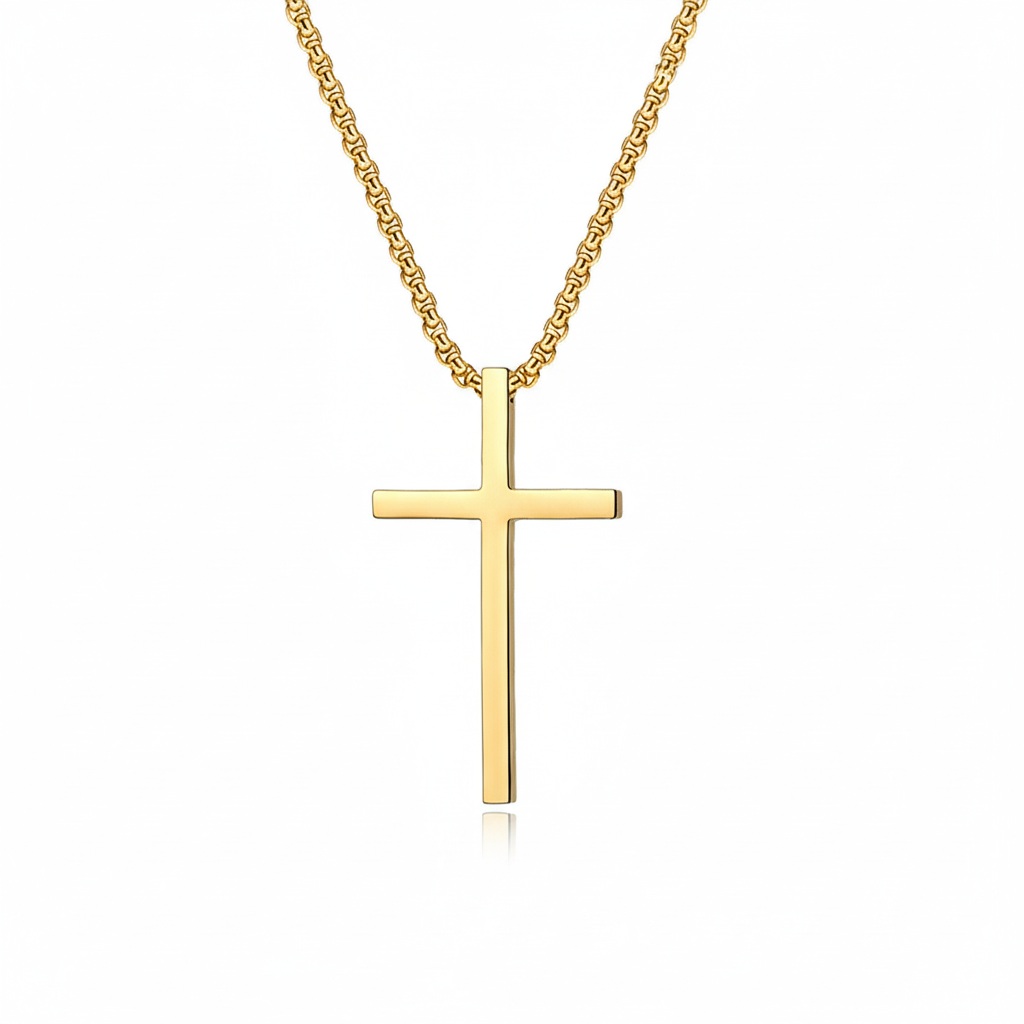 Collar de Cruz | Oro