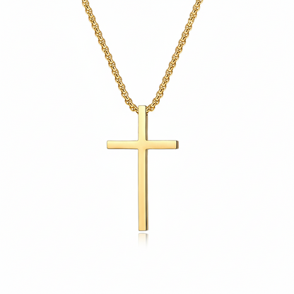 Collar de Cruz | Oro