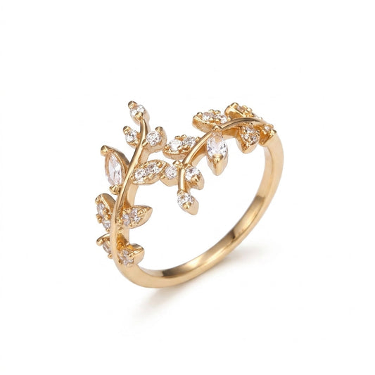 Anillo Hoja | Oro