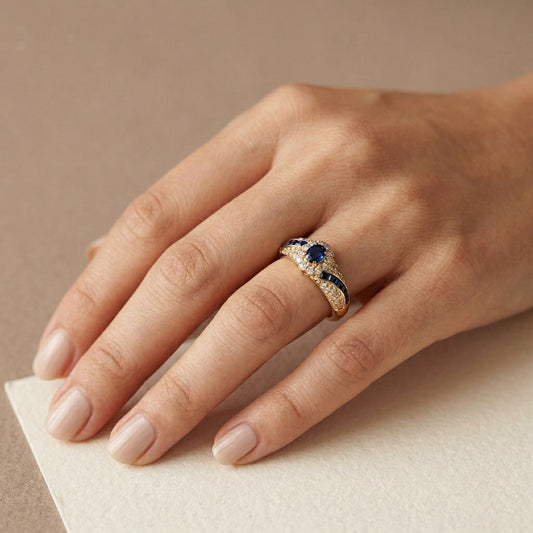 Anillo Zafiro | Oro
