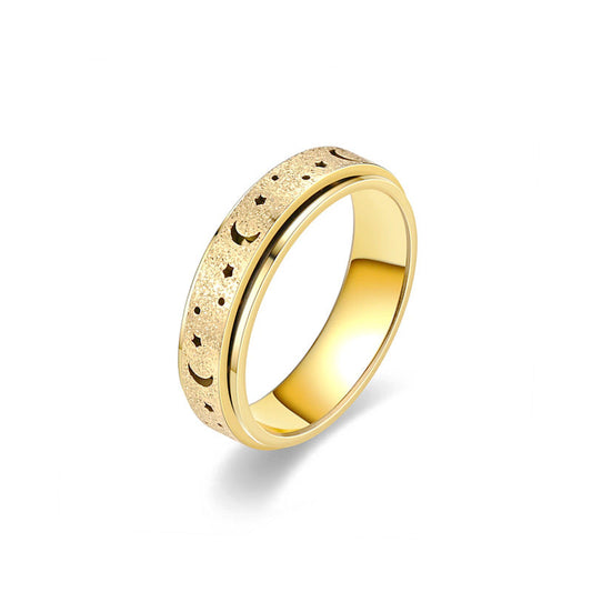 Anillo Luna Calada | Oro