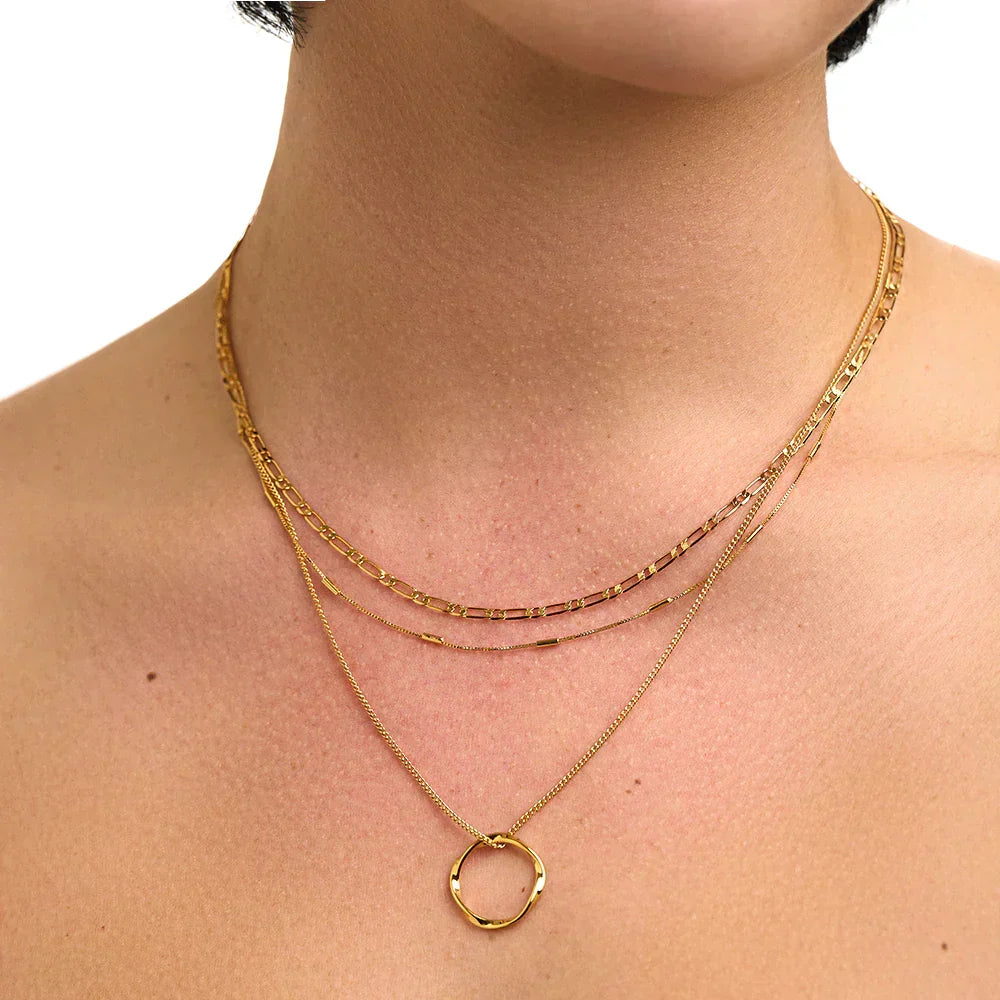 Collar Multicapa | Oro
