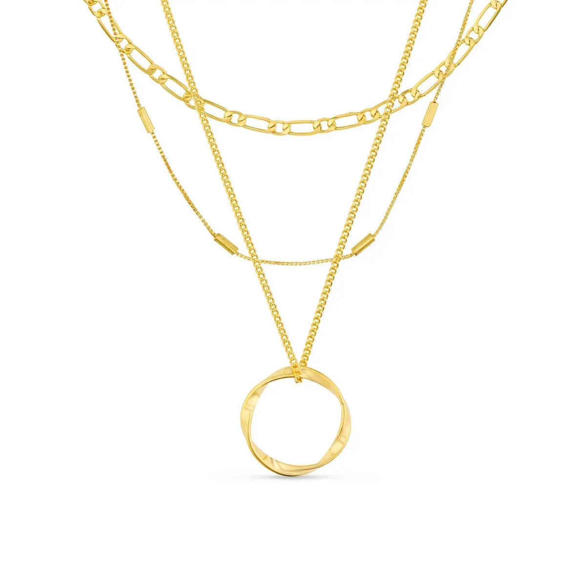 Collar Multicapa | Oro