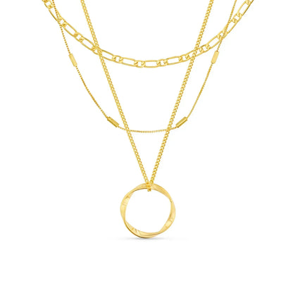 Collar Multicapa | Oro