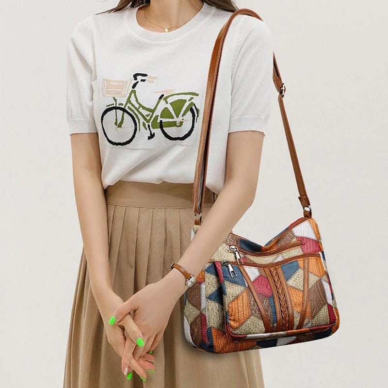 Sandra | Bolso de mano artístico