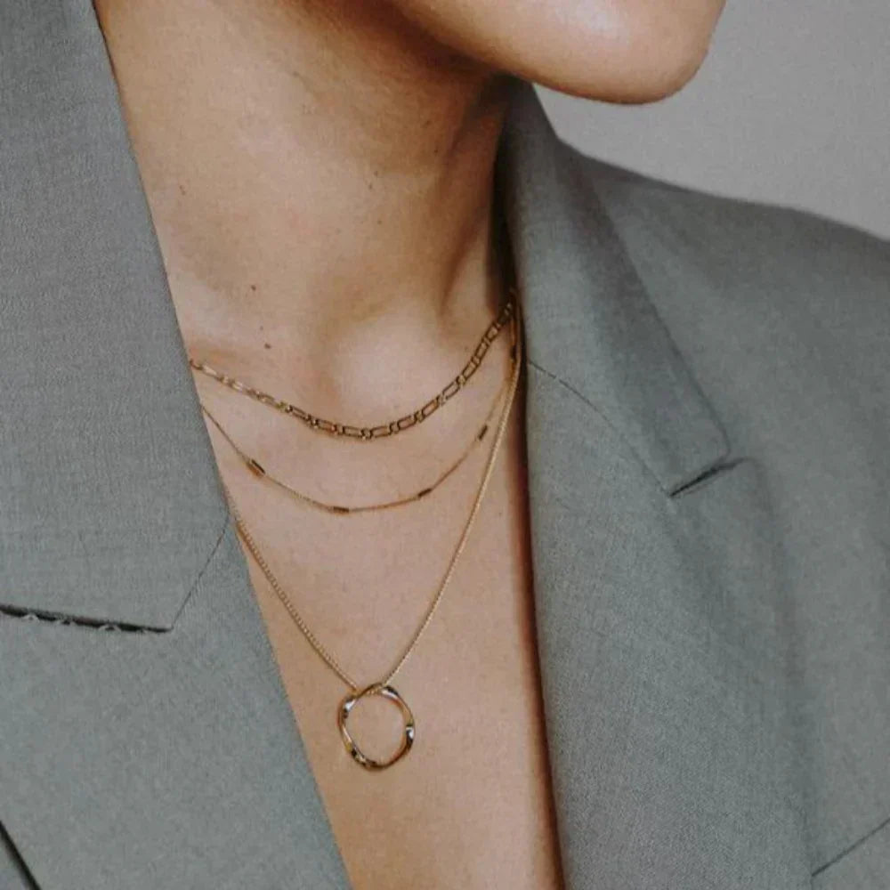 Collar Multicapa | Oro