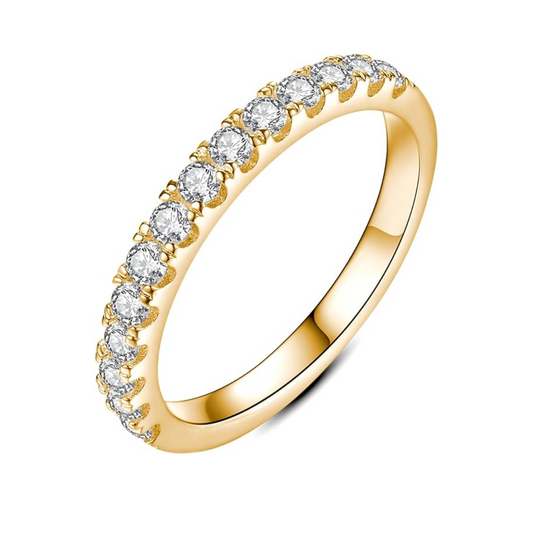 Anillo Eternity | Oro Blanco