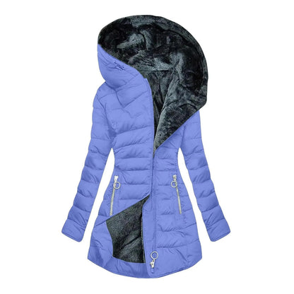 Vanesa I Abrigo de Invierno de Lujo Cálido