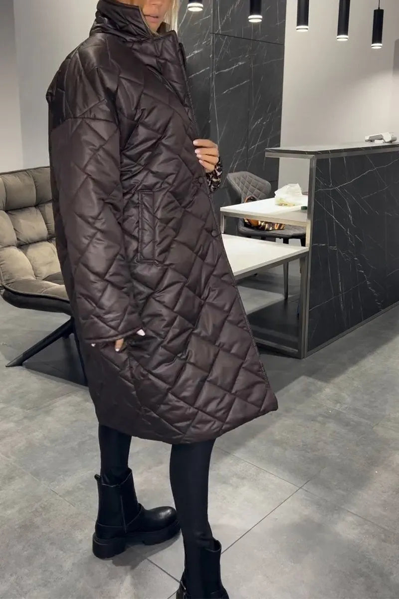 Olivia  | Abrigo de Leopardo Elegante