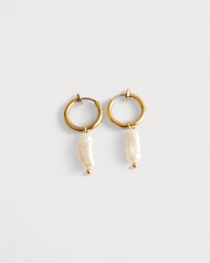 Nori - Pendientes - Acero inoxidable