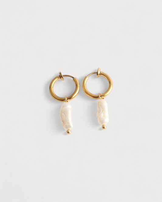 Nori - Pendientes - Acero inoxidable